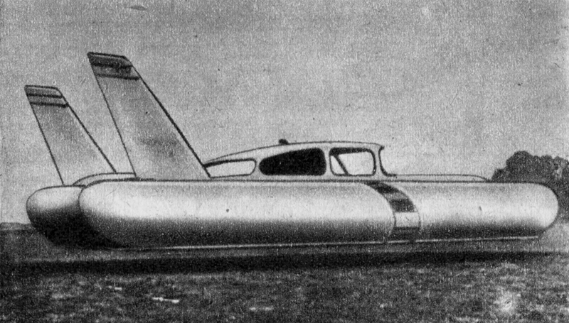 Illustration for article titled 31 Levitating Vehicles From the Dawn of the Hovercraft